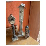 3- wooden birdhouse decor