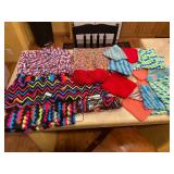 Unfinished knit projects