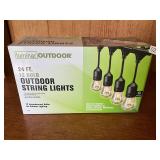 Luminar 24 ft 12 bulb outdoor string lights