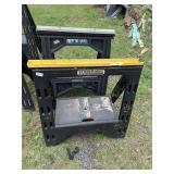2- folding plastic sawhorses