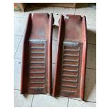 Metal car ramps