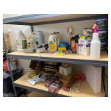 Cleaning supplies, plunger, lights ï¿½ all