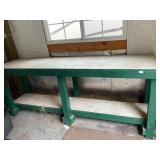 Green wood work table