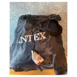 Intex queen air mattress with built-in inflator
