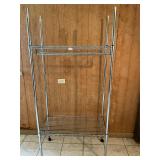 Chrome, rolling rack