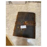 Leather bound book
