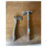 2- hand ax/hatchet