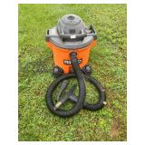 Rigid 12 gallon 5 hp wet, dry vac