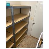 5 tier metal storage shelf