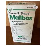 Large white mailbox ï¿½ new