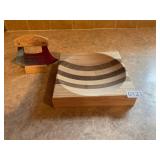 Alaska wooden handle chopper with matching bowl