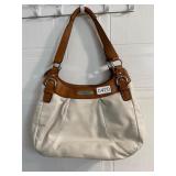 Leather coach purse