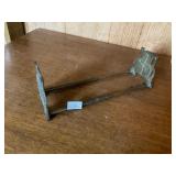 Vintage brass book ends