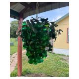 BIG green grape hanging light