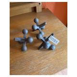 Cast iron jacks decoration