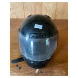 Black motorcycle helmet ï¿½ extra large