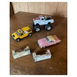 5- die cast cars