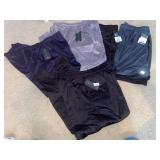 New - 3 pairs of pants, 2 pairs of shorts XL