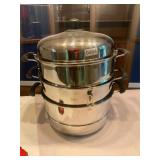 4 tier stainless steamer broiler pots