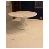 White pedestal cake plate- 12ï¿½
