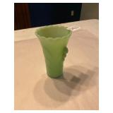 Vintage Jadite Fireking vase