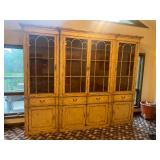 Beautiful 3 piece entertainment center hutch