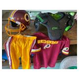 Kids Washington Redskins football uniform