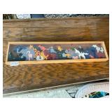 Alphabet animal puzzle train