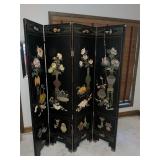 Double sided 4 section room divider