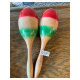 Colorful maracas