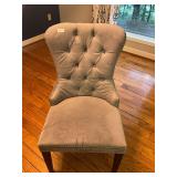 Nice grayish fabric chair