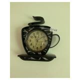 Westclox Coffee cup battery clock