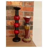 2- candle stick holders