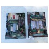 2- French market wall hangings