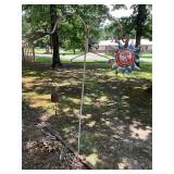 White double shepherd, hooks, rooster chime  star