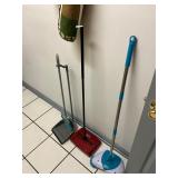 Assorted brooms