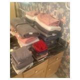 Clean towels, wash clothes