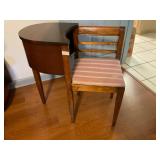 Antique telephone table