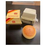 Vintage Burger King cheeseburger telephone