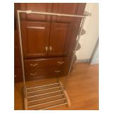 Stationary clothing rack