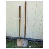 2- yard tool shovels