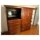 Wood chest/armoire/bookshelf piece