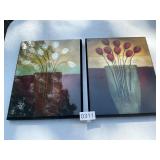 2- vase and flower pictures