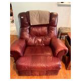Red rocker recliner
