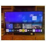 LG 65ï¿½ smart tv, remote, and mount