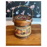 Wooden Heinzes Apple Butter ice bucket
