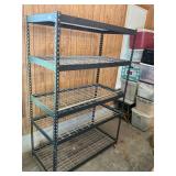 5 tier metal shelf