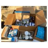 Lot of light bulbs