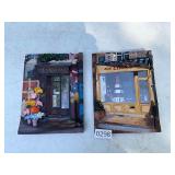 2- French market wall hangings