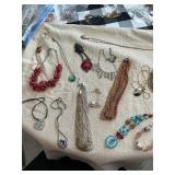 Assorted jewelry. 2 Brighton pieces